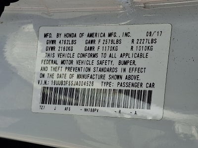 2018 Acura TLX Tech Pkg