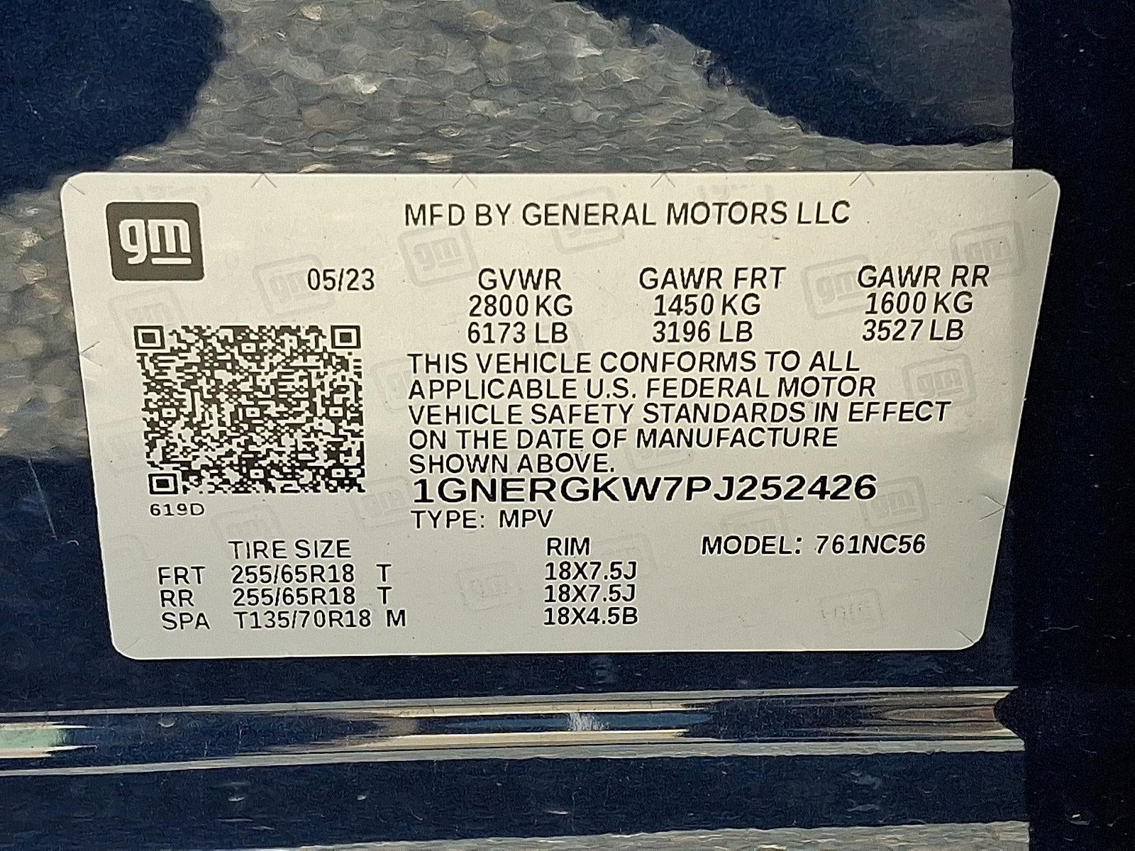 2023 Chevrolet Traverse LT Cloth