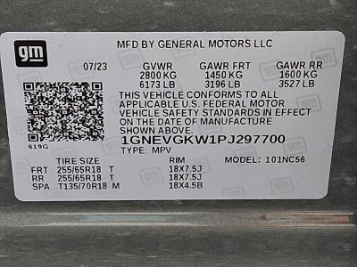 2023 Chevrolet Traverse LT Cloth