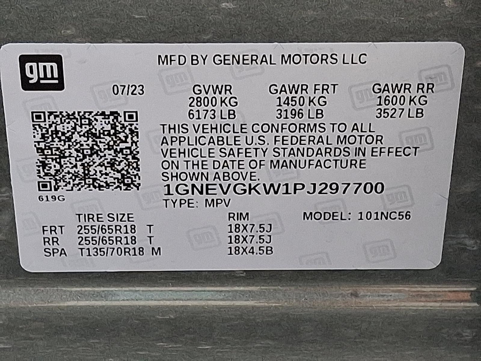 2023 Chevrolet Traverse LT Cloth