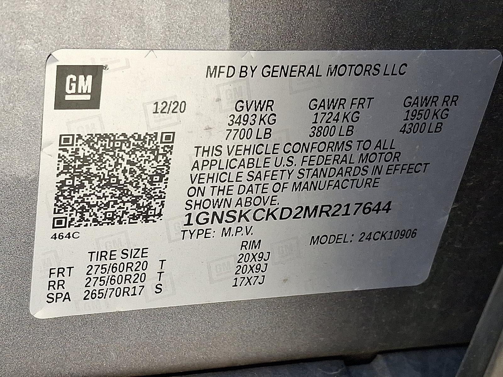 2021 Chevrolet Suburban LT