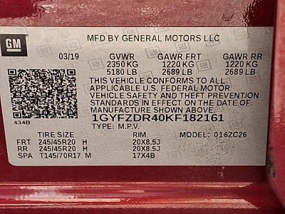 2019 Cadillac XT4 AWD Premium Luxury