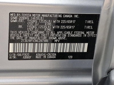 2022 Toyota RAV4 LE