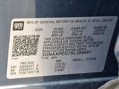 2025 Chevrolet Equinox LT