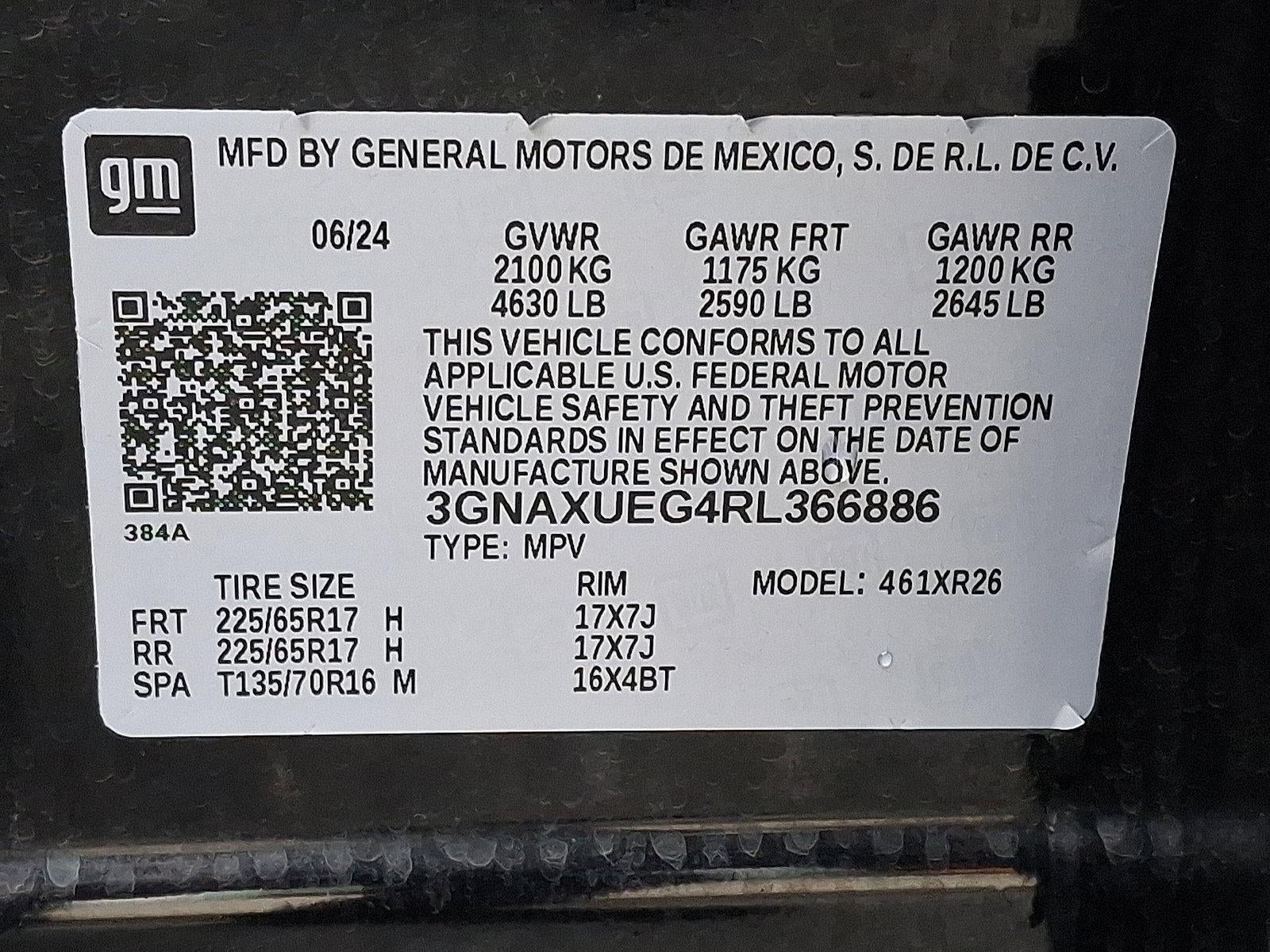 2024 Chevrolet Equinox LT