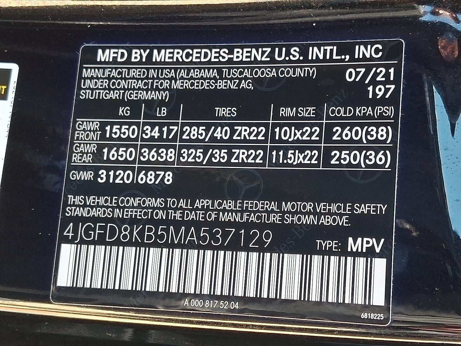 2021 Mercedes-Benz AMG® GLE 63 Coupe S 4MATIC®