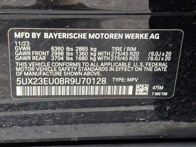 2024 BMW X5 xDrive40i