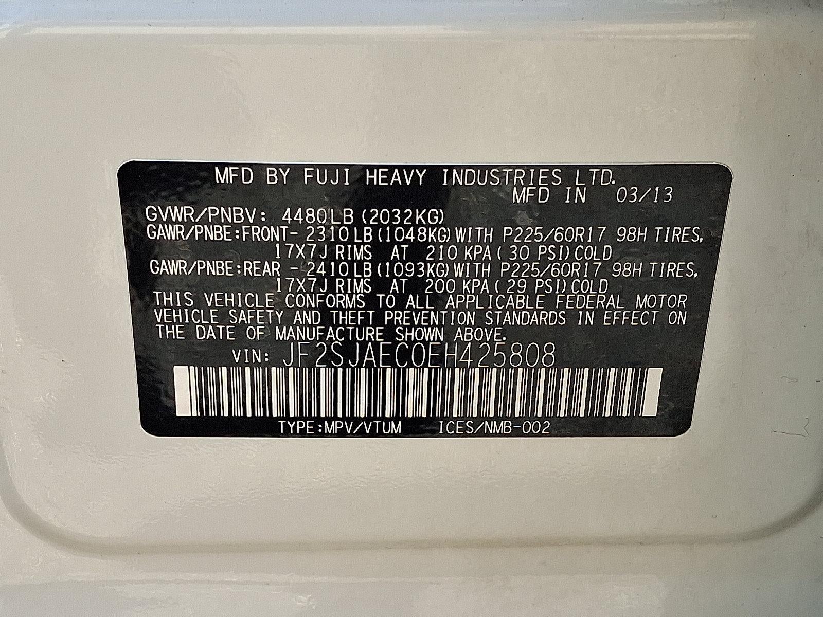 2014 Subaru Forester 2.5i Premium
