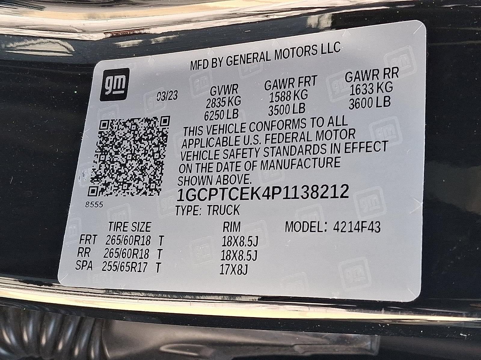 2023 Chevrolet Colorado 4WD LT