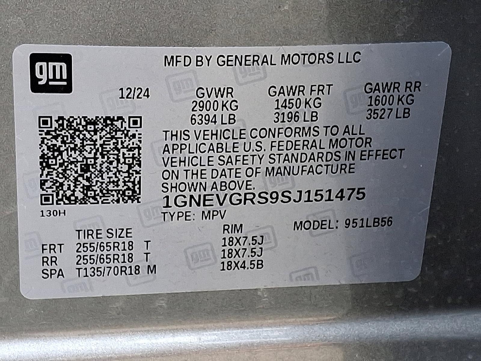 2025 Chevrolet Traverse LT