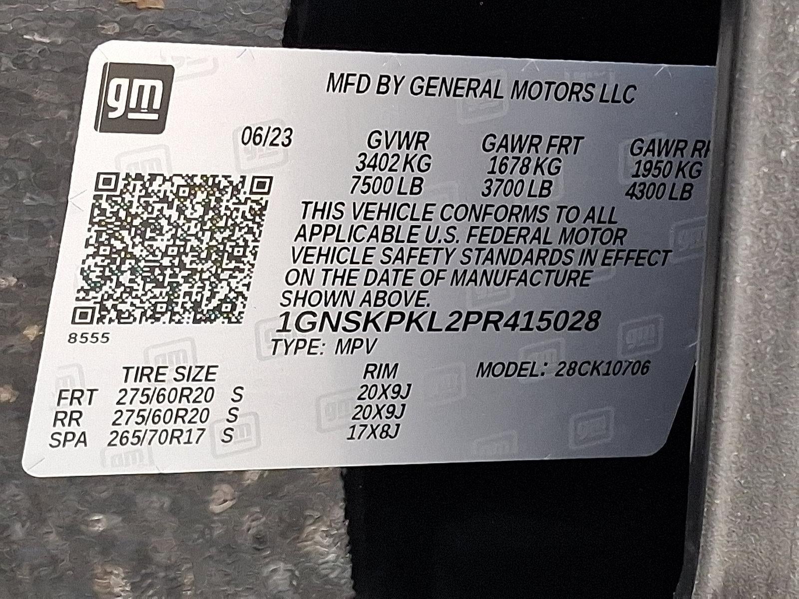2023 Chevrolet Tahoe Z71