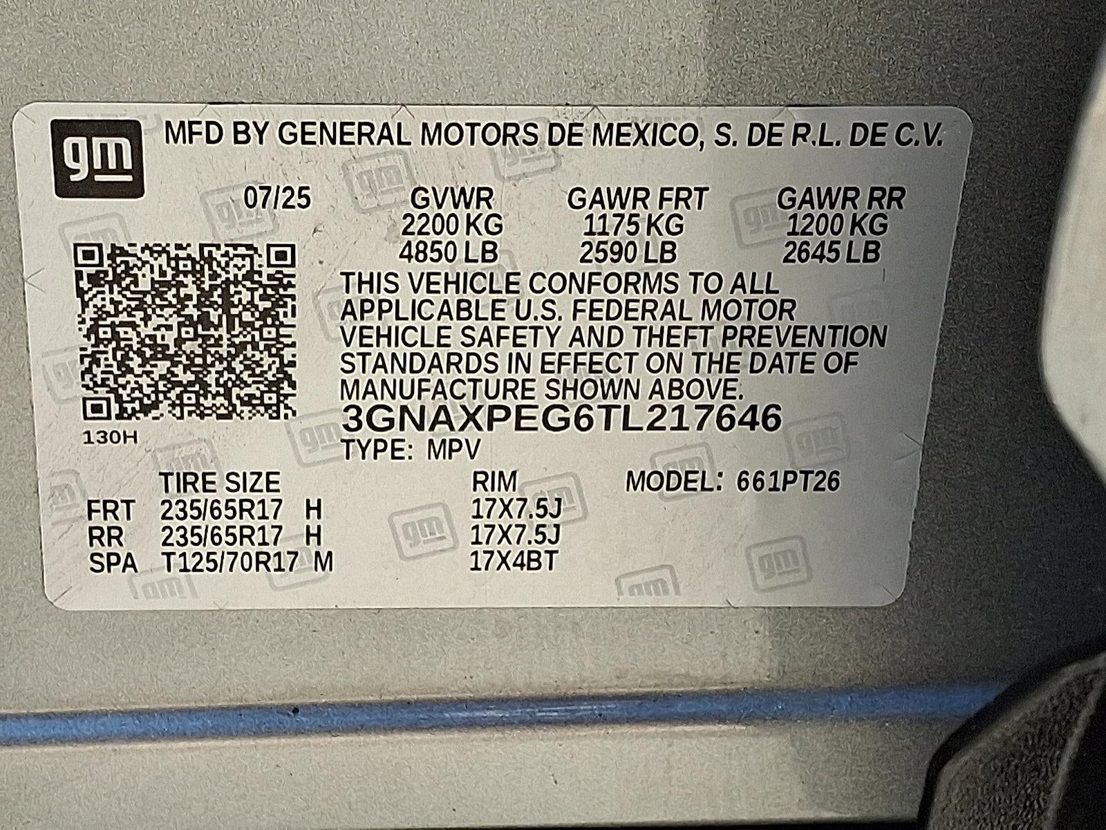 2026 Chevrolet Equinox LT