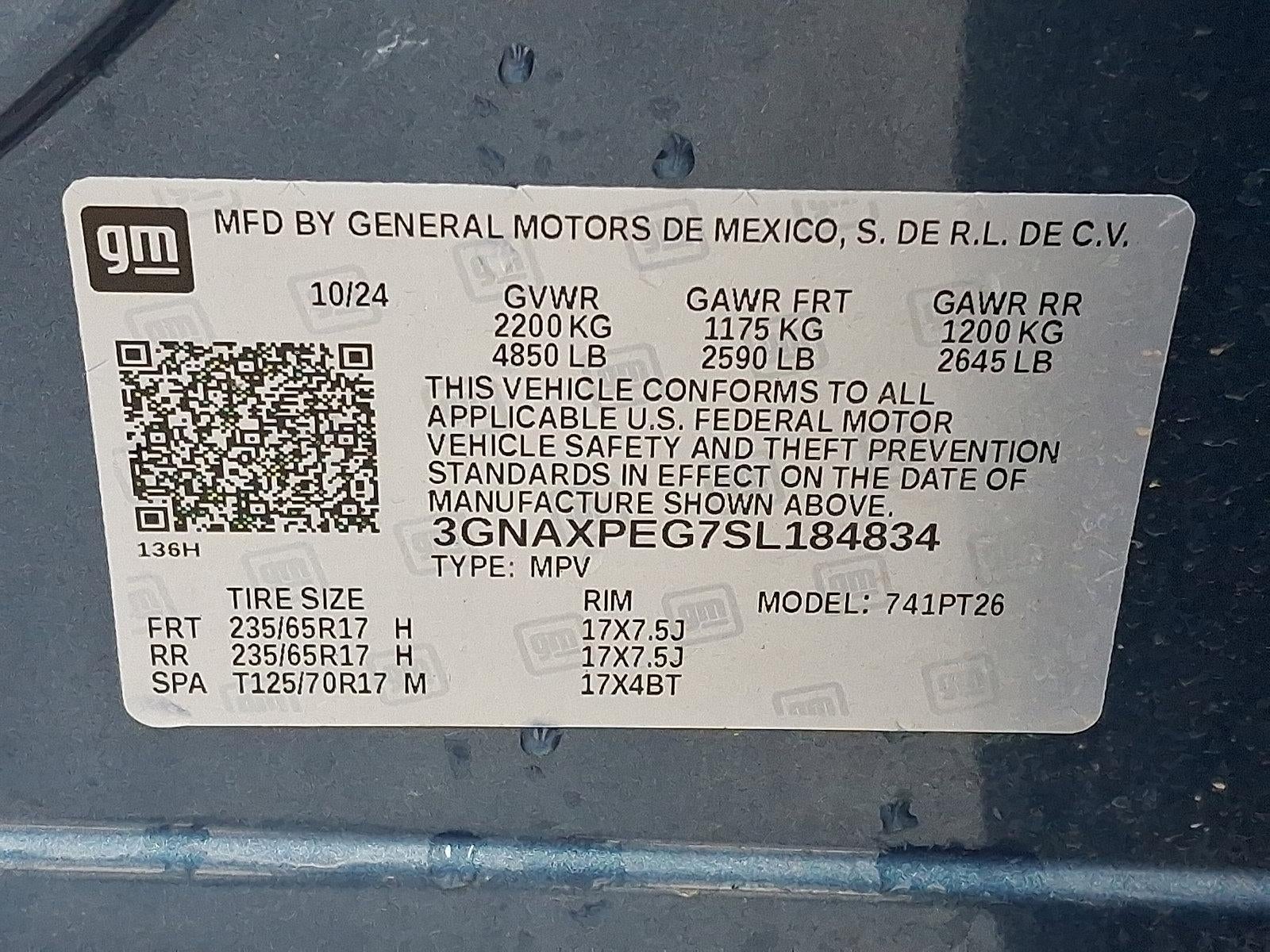 2025 Chevrolet Equinox LT