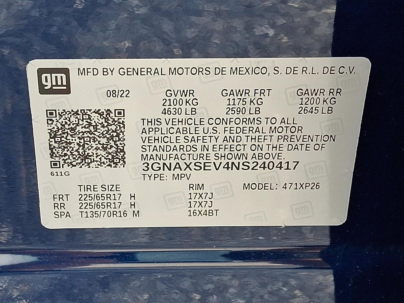 2022 Chevrolet Equinox LS