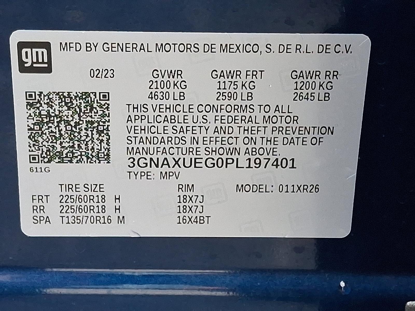 2023 Chevrolet Equinox LT