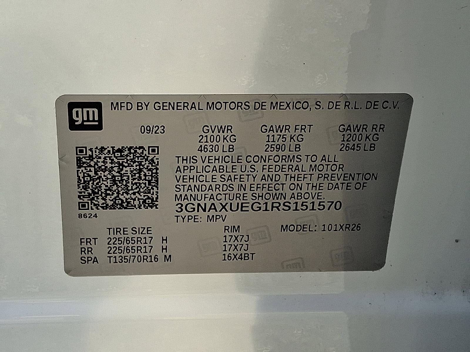 2024 Chevrolet Equinox LT