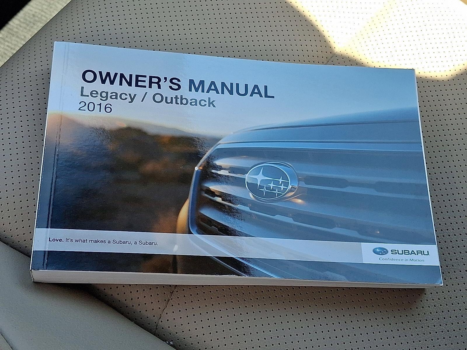 2016 Subaru Legacy 2.5i Limited