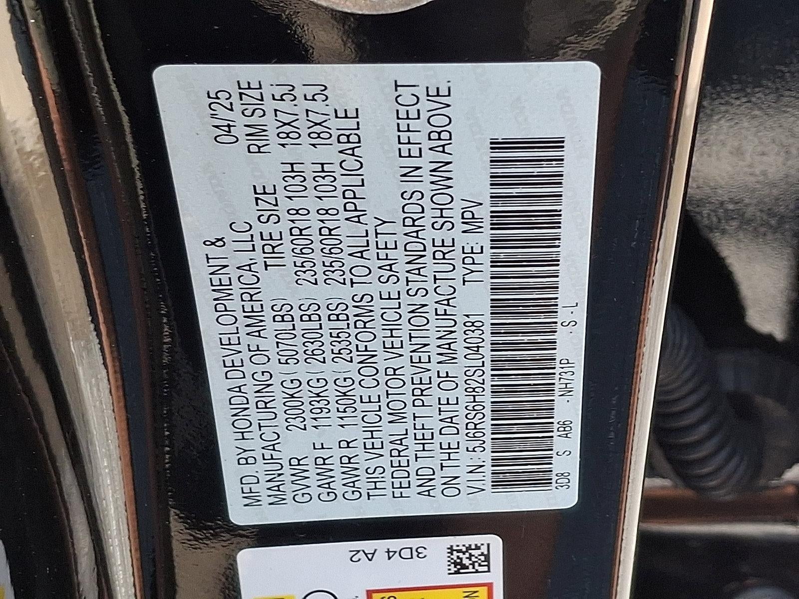 2025 Honda CR-V Hybrid Sport-L