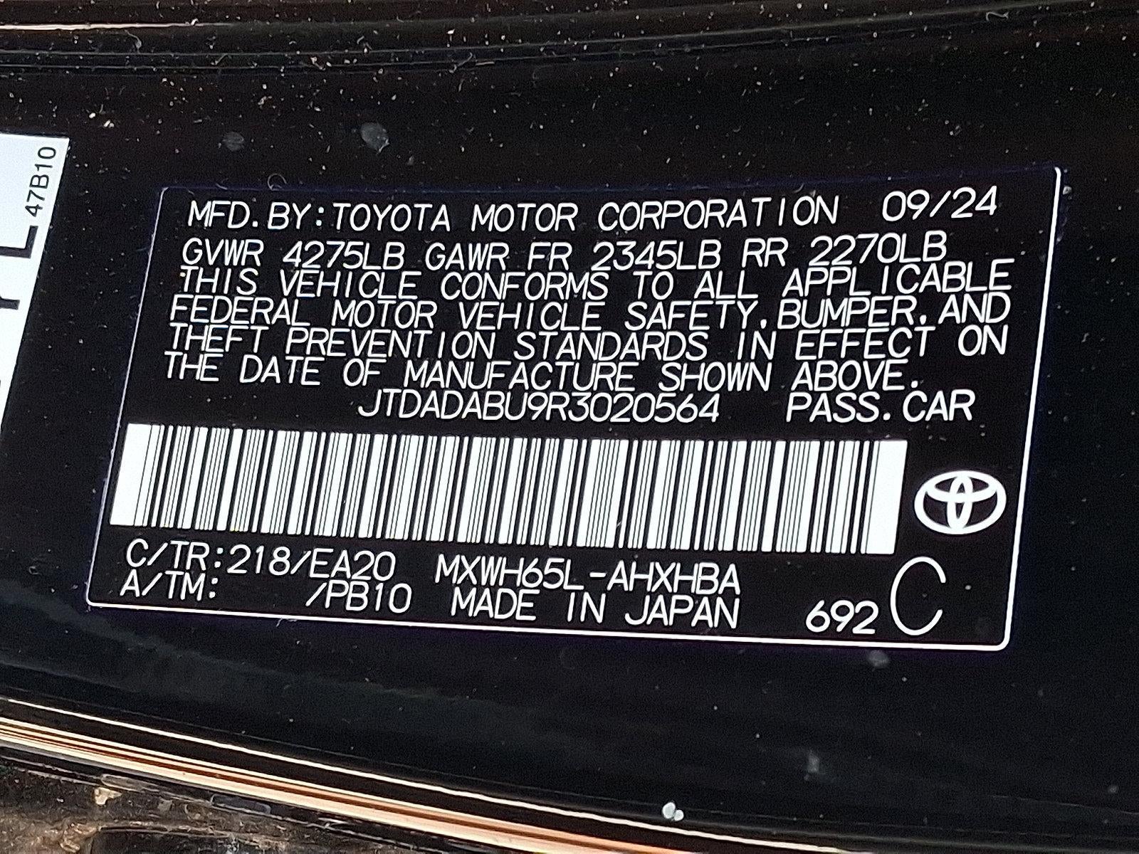 2024 Toyota Prius Limited AWD-e