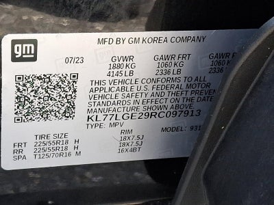 2024 Chevrolet Trax 1RS