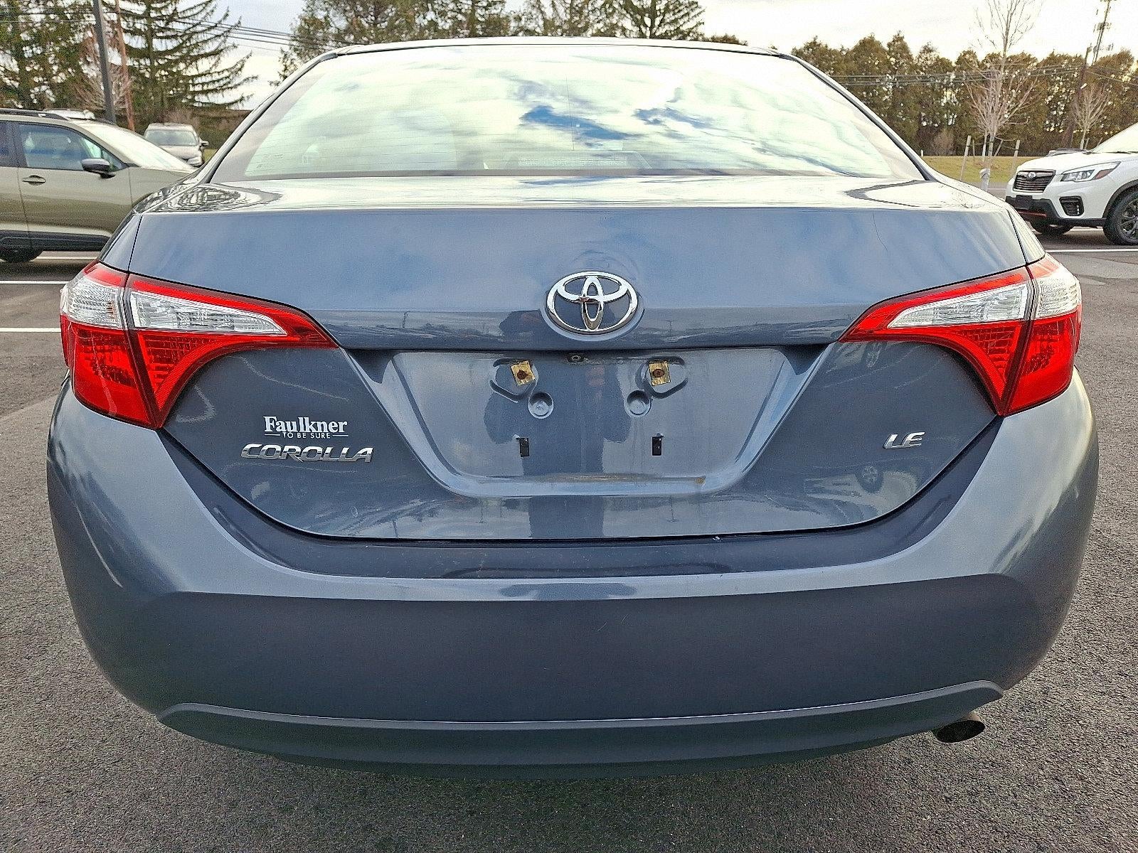 2015 Toyota Corolla 4dr Sdn CVT Auto LE (Natl)