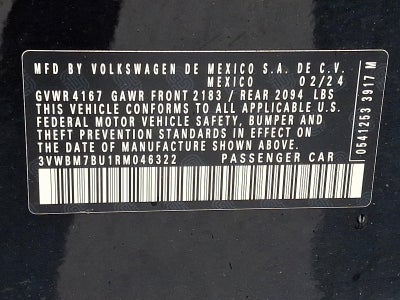 2024 Volkswagen Jetta Sport Auto