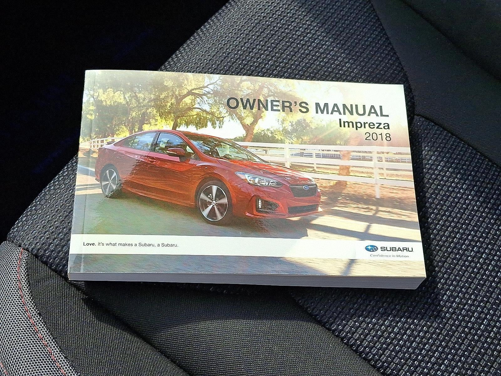 2018 Subaru Impreza 2.0i Sport 5-door CVT