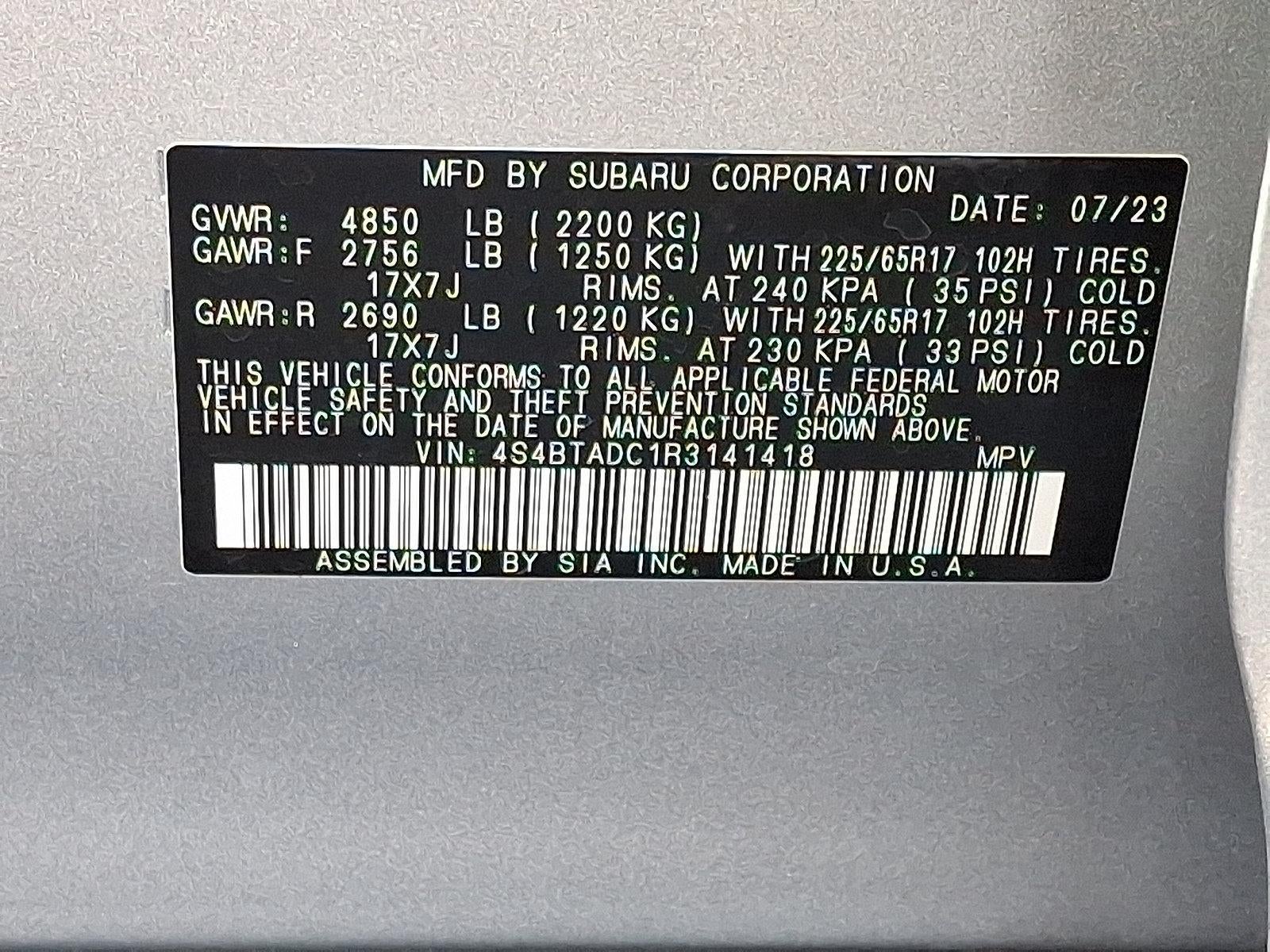 2024 Subaru Outback Premium AWD