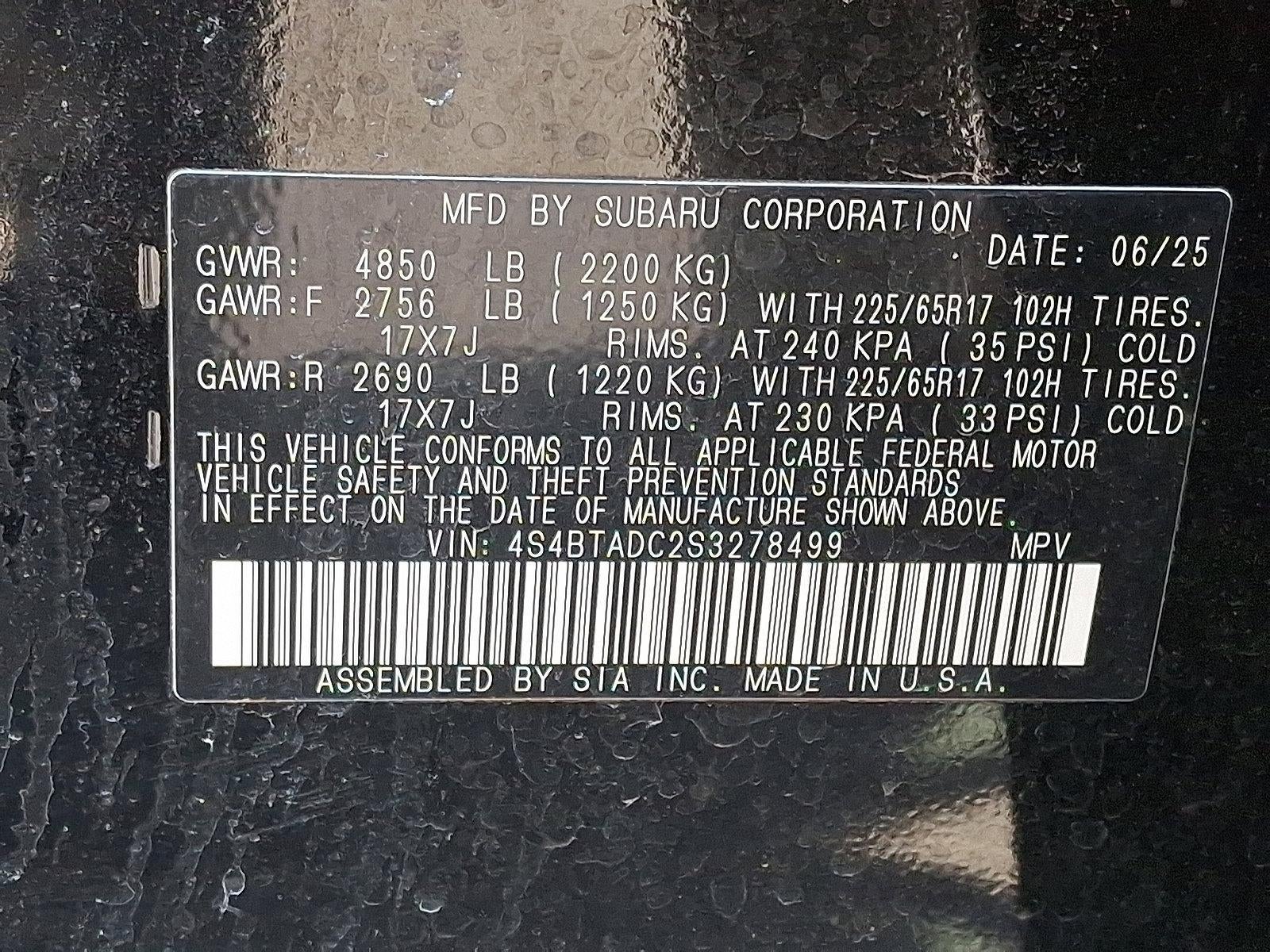 2025 Subaru Outback Premium AWD