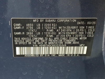 2025 Subaru Outback Premium AWD