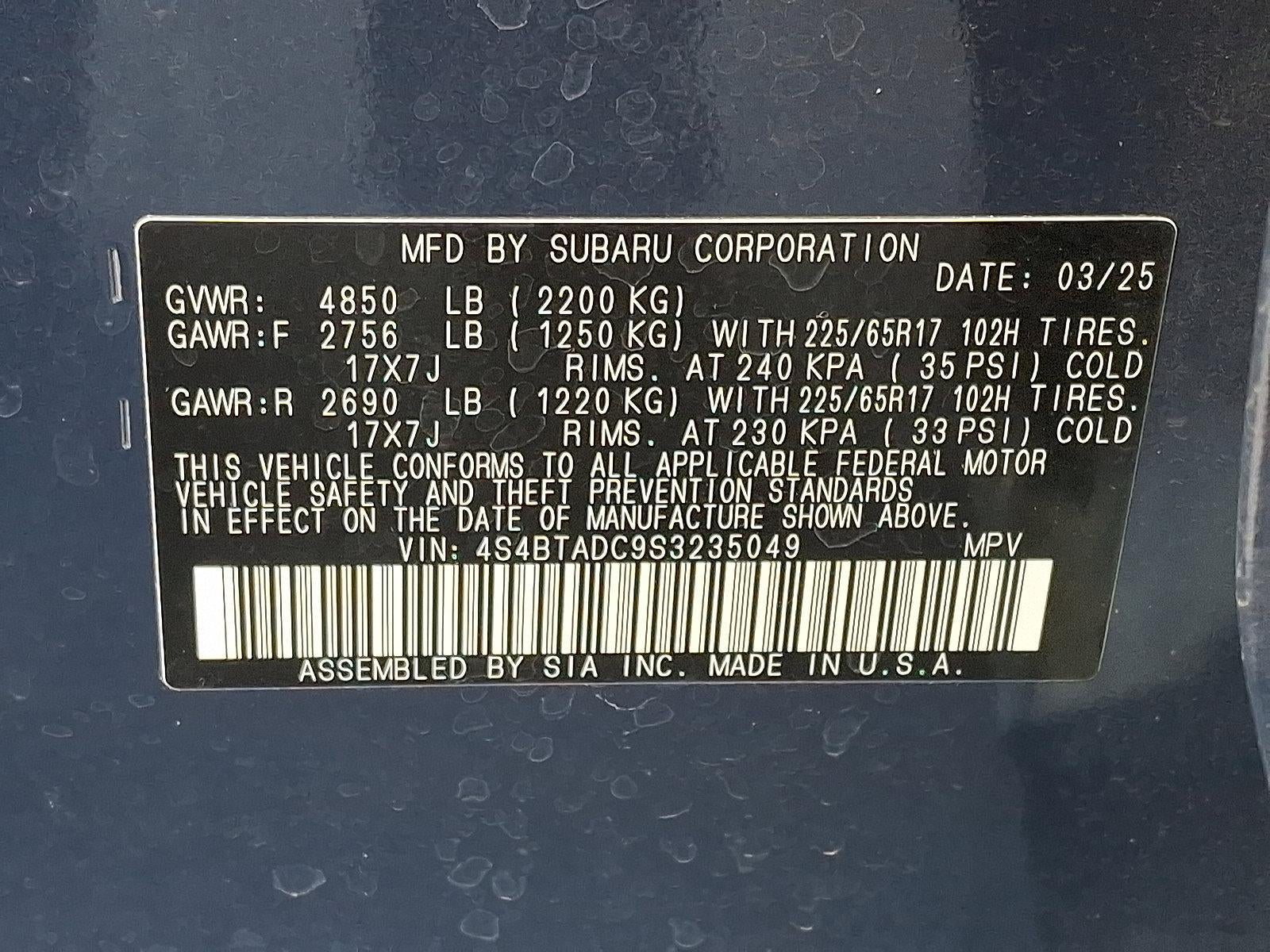 2025 Subaru Outback Premium AWD