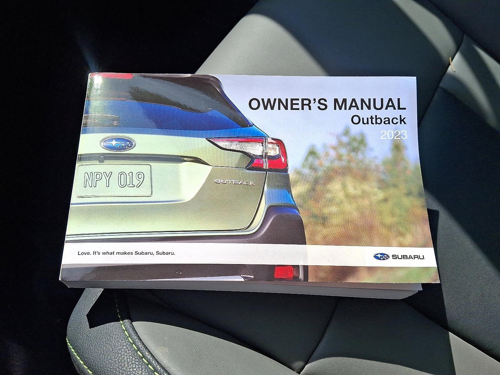 2023 Subaru Outback Onyx Edition CVT