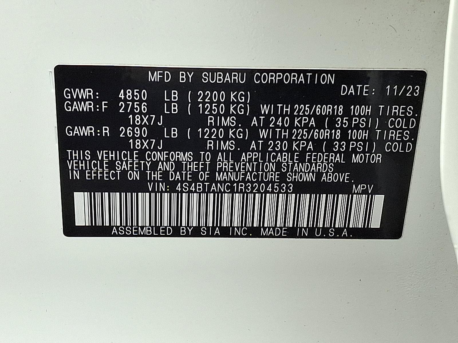 2024 Subaru Outback Limited AWD