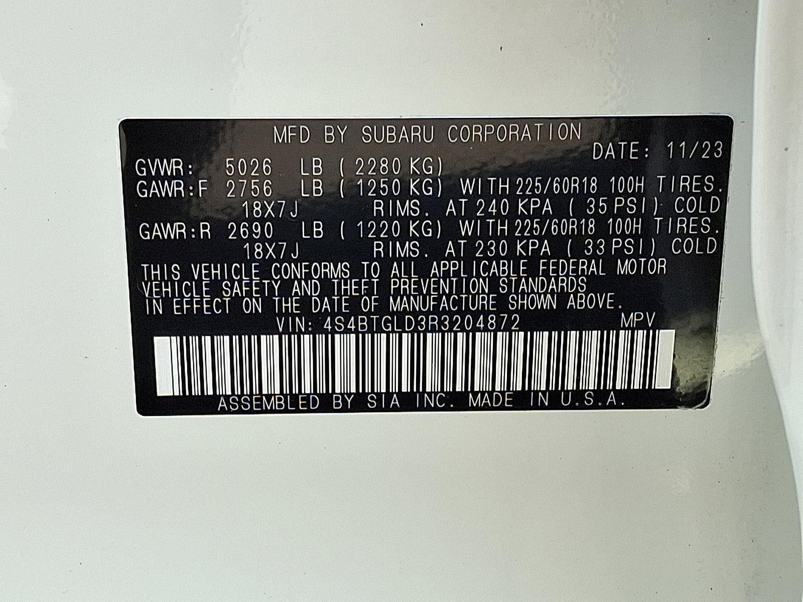 2024 Subaru Outback Onyx Edition XT AWD