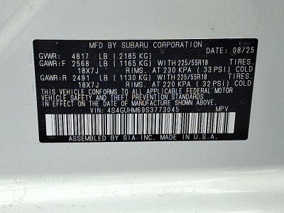 2025 Subaru Crosstrek Limited AWD