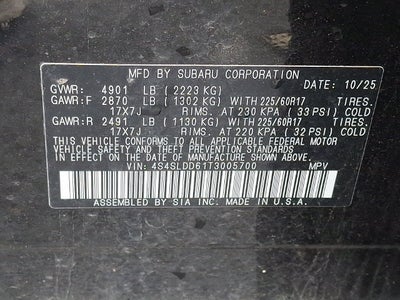 2026 Subaru Forester Premium