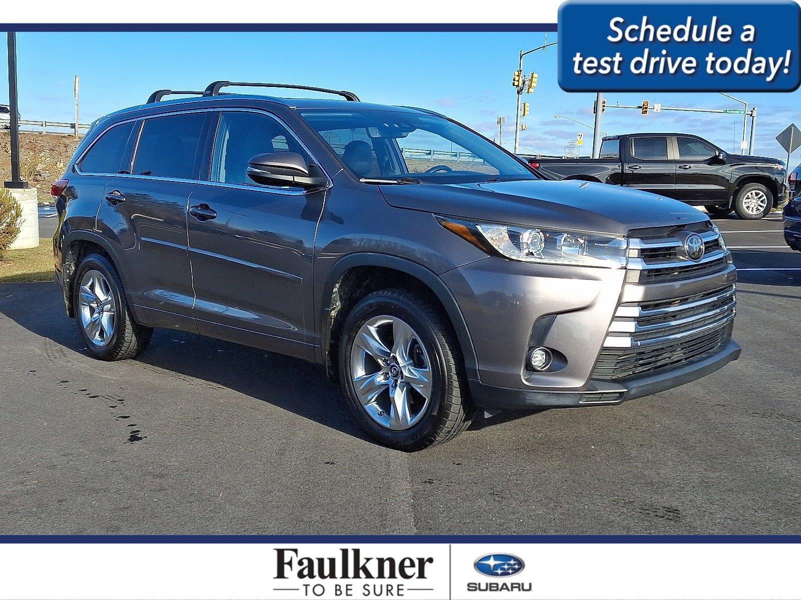 2019 Toyota Highlander Limited V6 AWD (Natl)