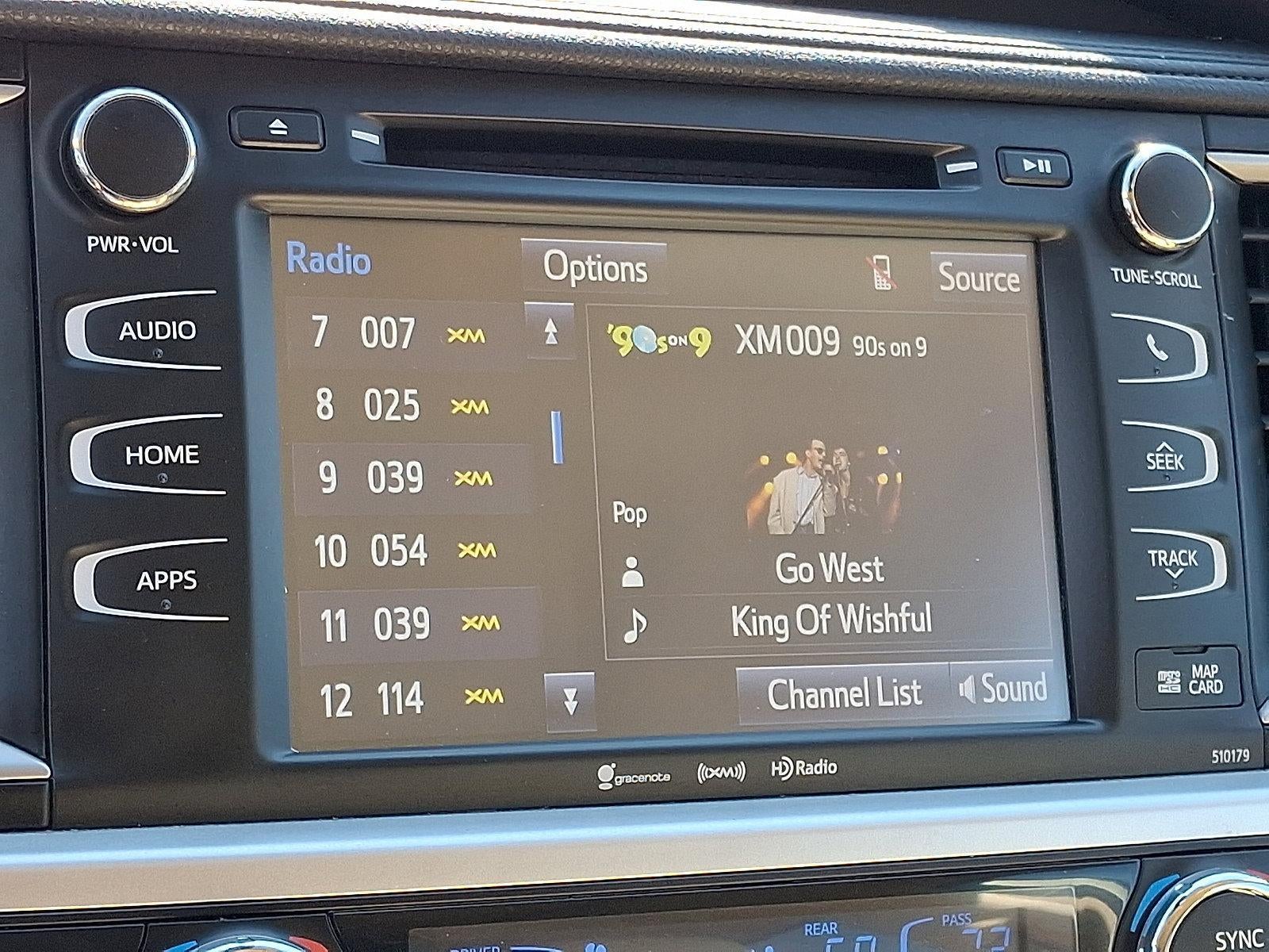 2018 Toyota Highlander XLE V6 AWD (Natl)