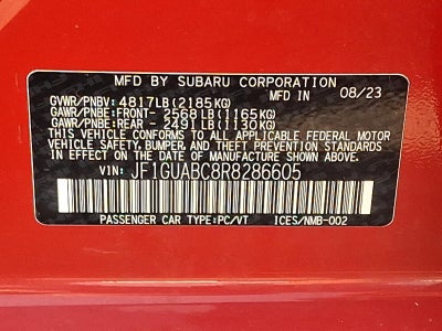 2024 Subaru Impreza AWD