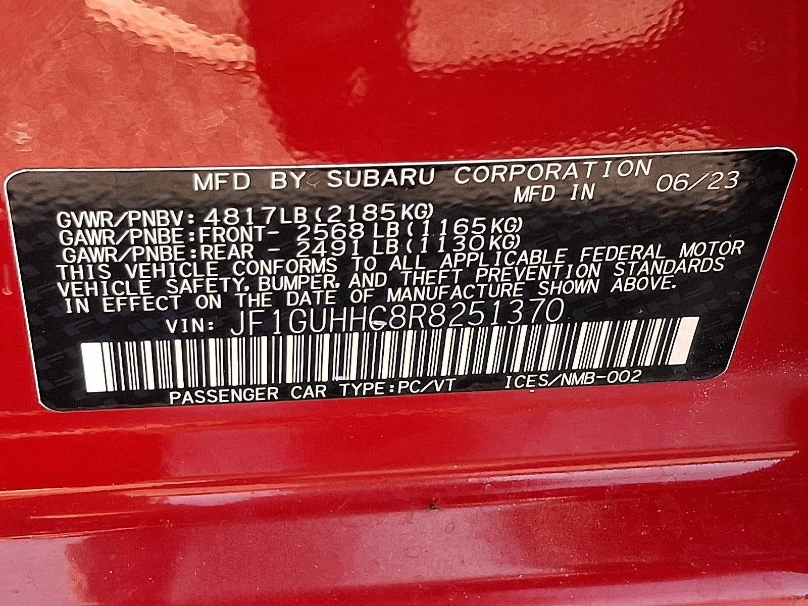 2024 Subaru Impreza RS AWD