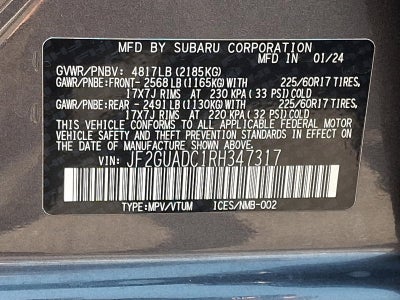 2024 Subaru Crosstrek Premium AWD