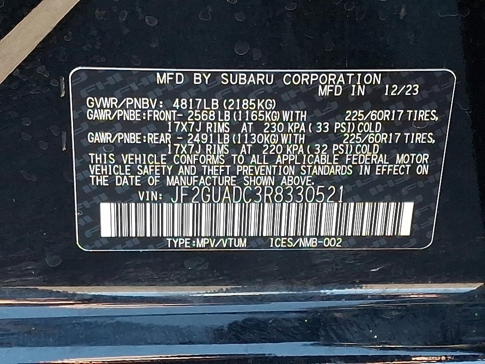 2024 Subaru Crosstrek Premium AWD