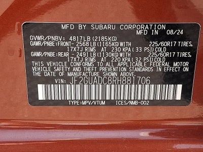 2024 Subaru Crosstrek Premium AWD