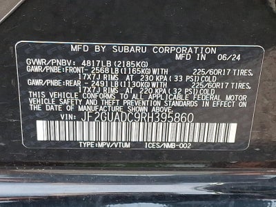 2024 Subaru Crosstrek Premium AWD