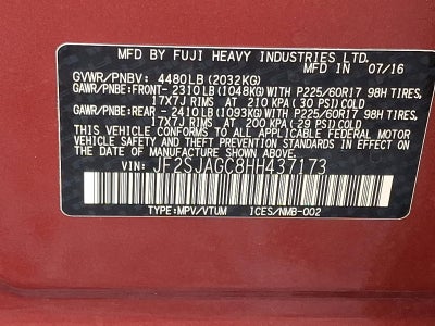 2017 Subaru Forester 2.5i Premium CVT