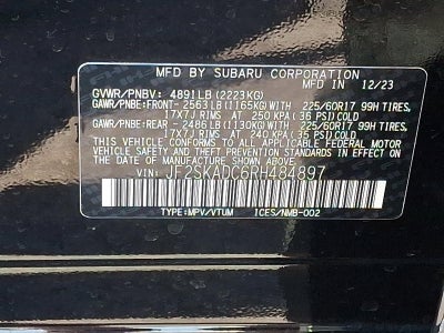 2024 Subaru Forester Premium AWD