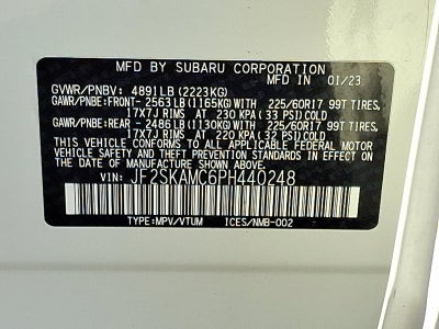 2023 Subaru Forester Wilderness CVT
