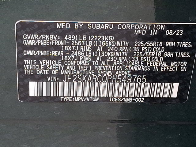 2023 Subaru Forester Touring