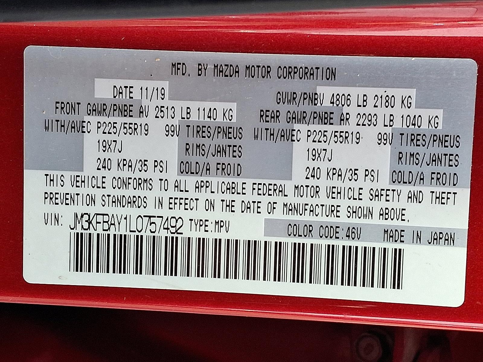 2020 Mazda Mazda CX-5 Grand Touring Reserve AWD