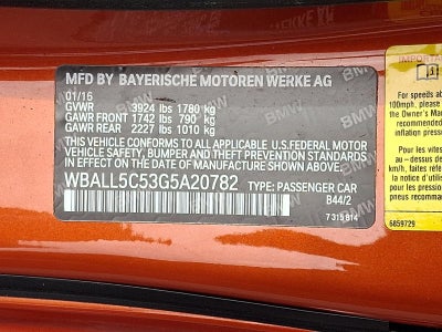 2016 BMW Z4 sDrive28i Roadster